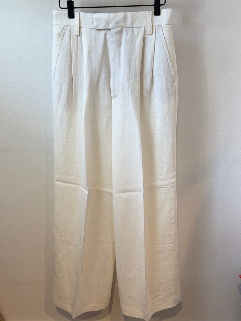 Zara Wide-leg Linen-blend Trousers (Altered)